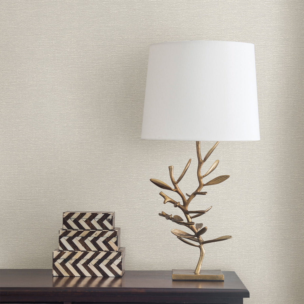 Advantage 2836-804324 Canidius Light Grey Texture Wallpaper