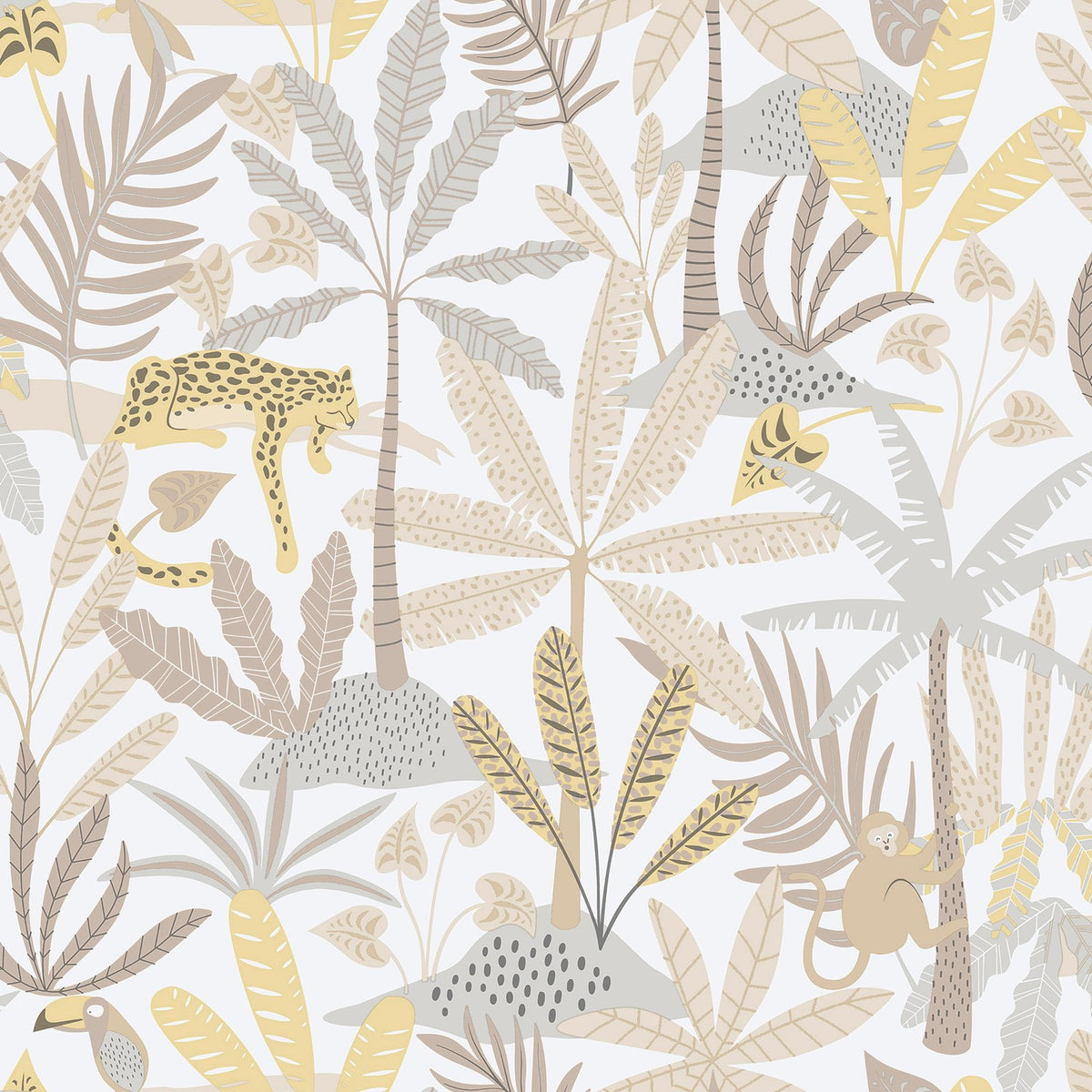 Galerie Bambino Jungly Yellow Sidewall 286-3