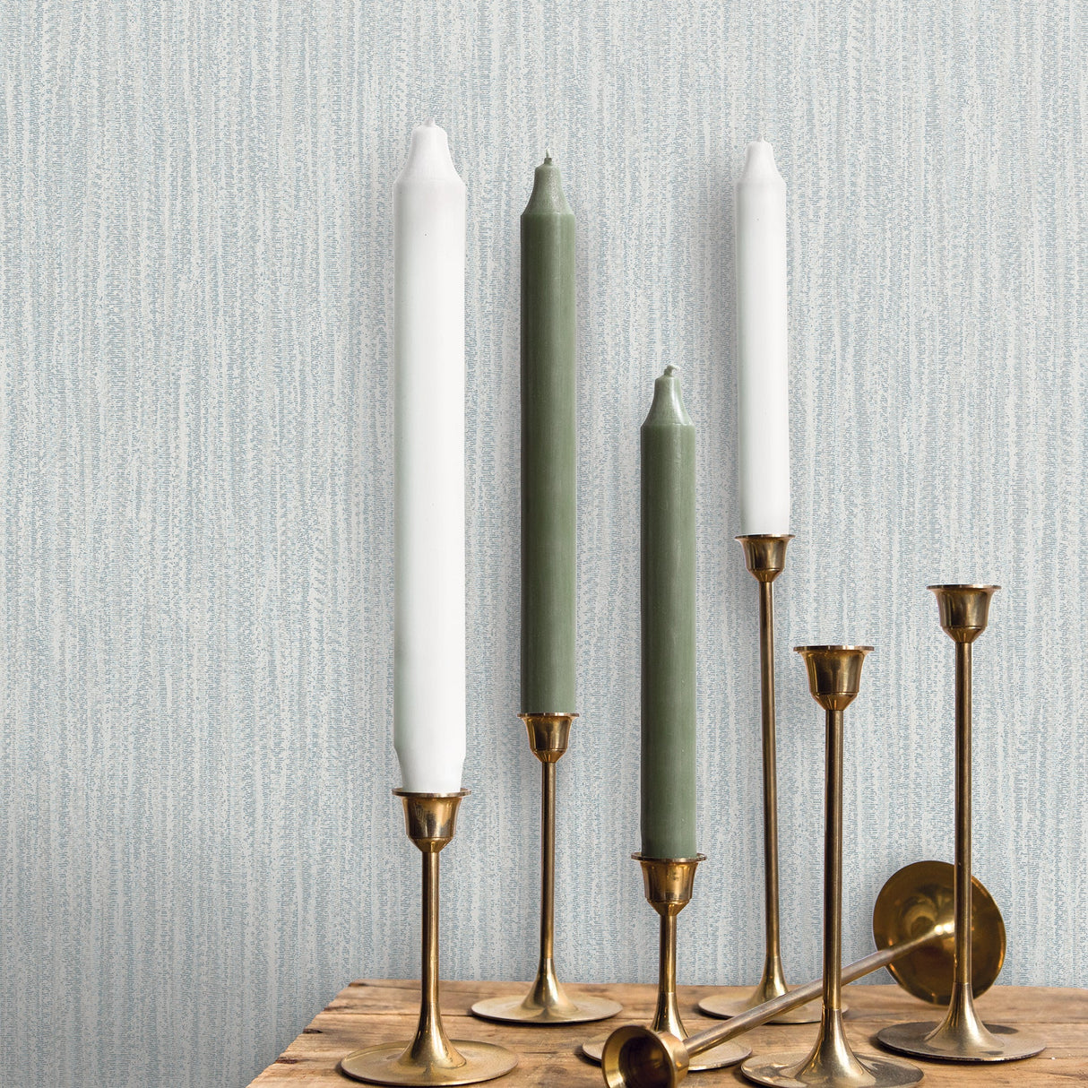 A-Street Prints 2861-25295 Raffia Light Blue Faux Grasscloth Wallpaper