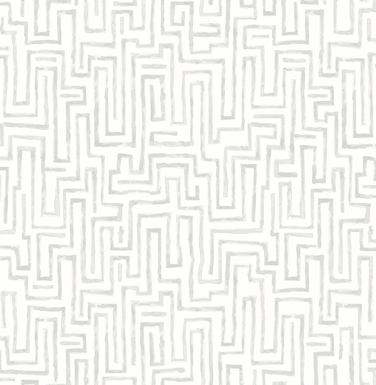 A-Street Prints 2861-25703 Ramble Grey Geometric Wallpaper