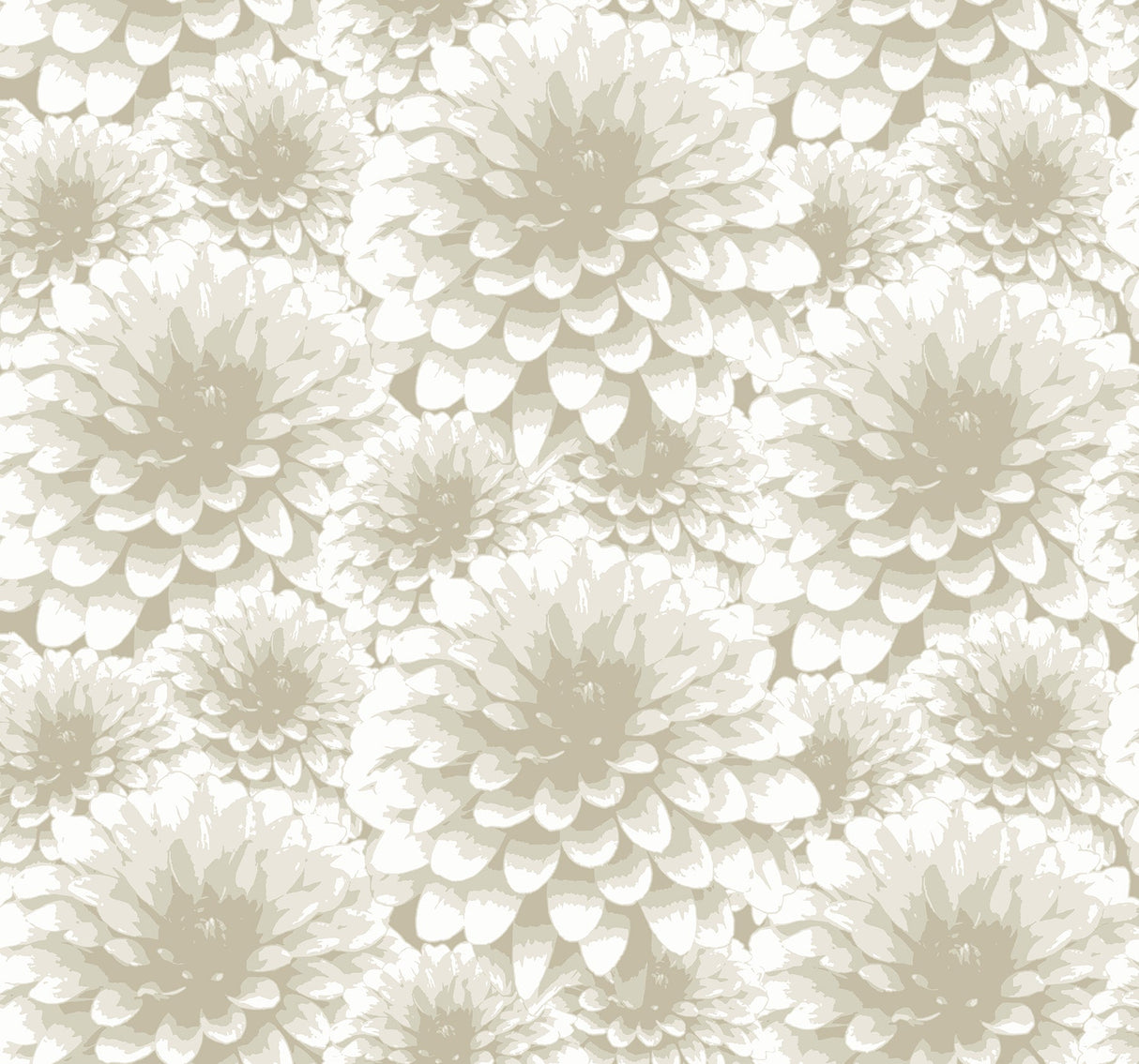 A-Street Prints 2861-87517 Umbra Beige Floral Wallpaper