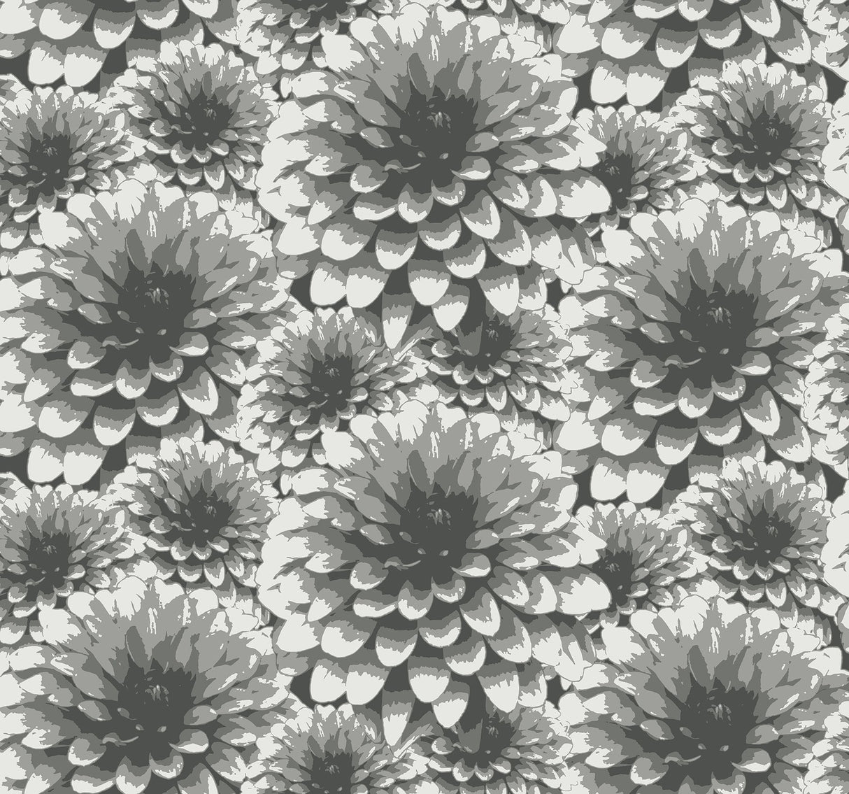 A-Street Prints 2861-87518 Umbra Charcoal Floral Wallpaper