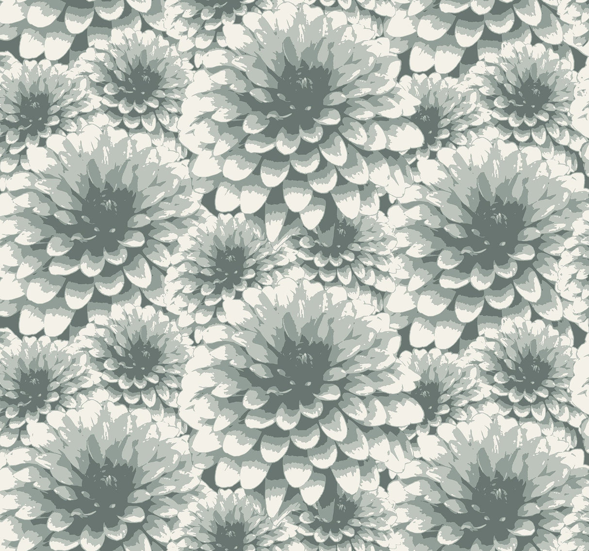 A-Street Prints 2861-87520 Umbra Teal Floral Wallpaper