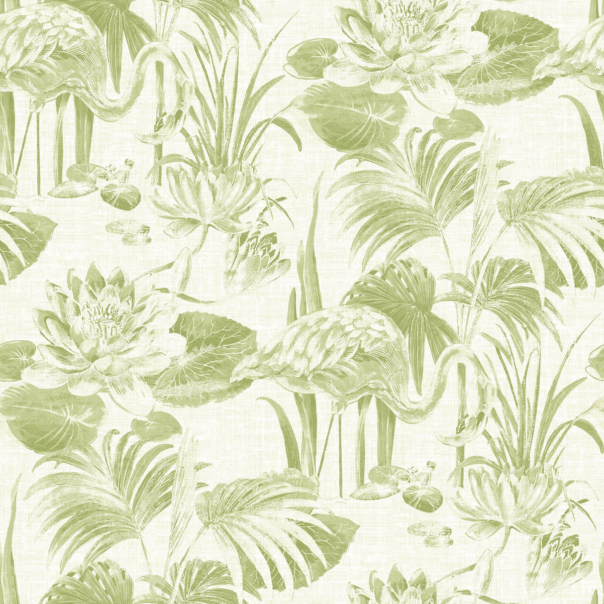 A-Street Prints 2861-87526 Frolic Green Lagoon Wallpaper