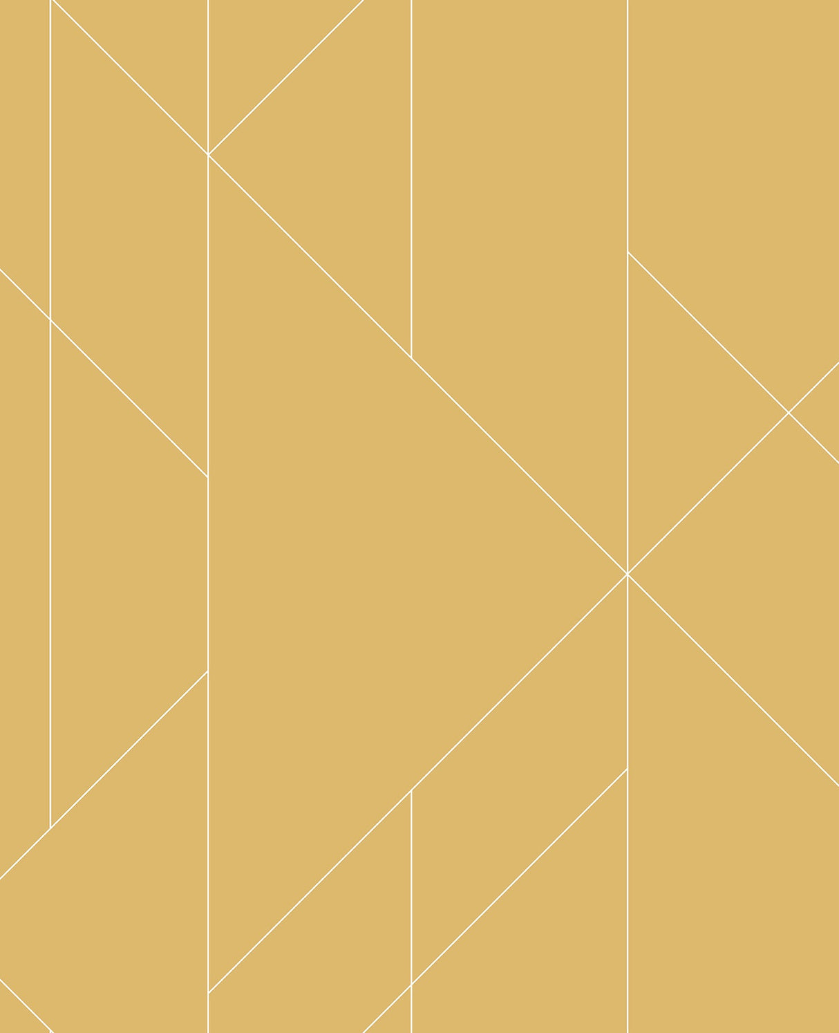 A-Street Prints 2889-25203 Torpa Mustard Geometric Wallpaper