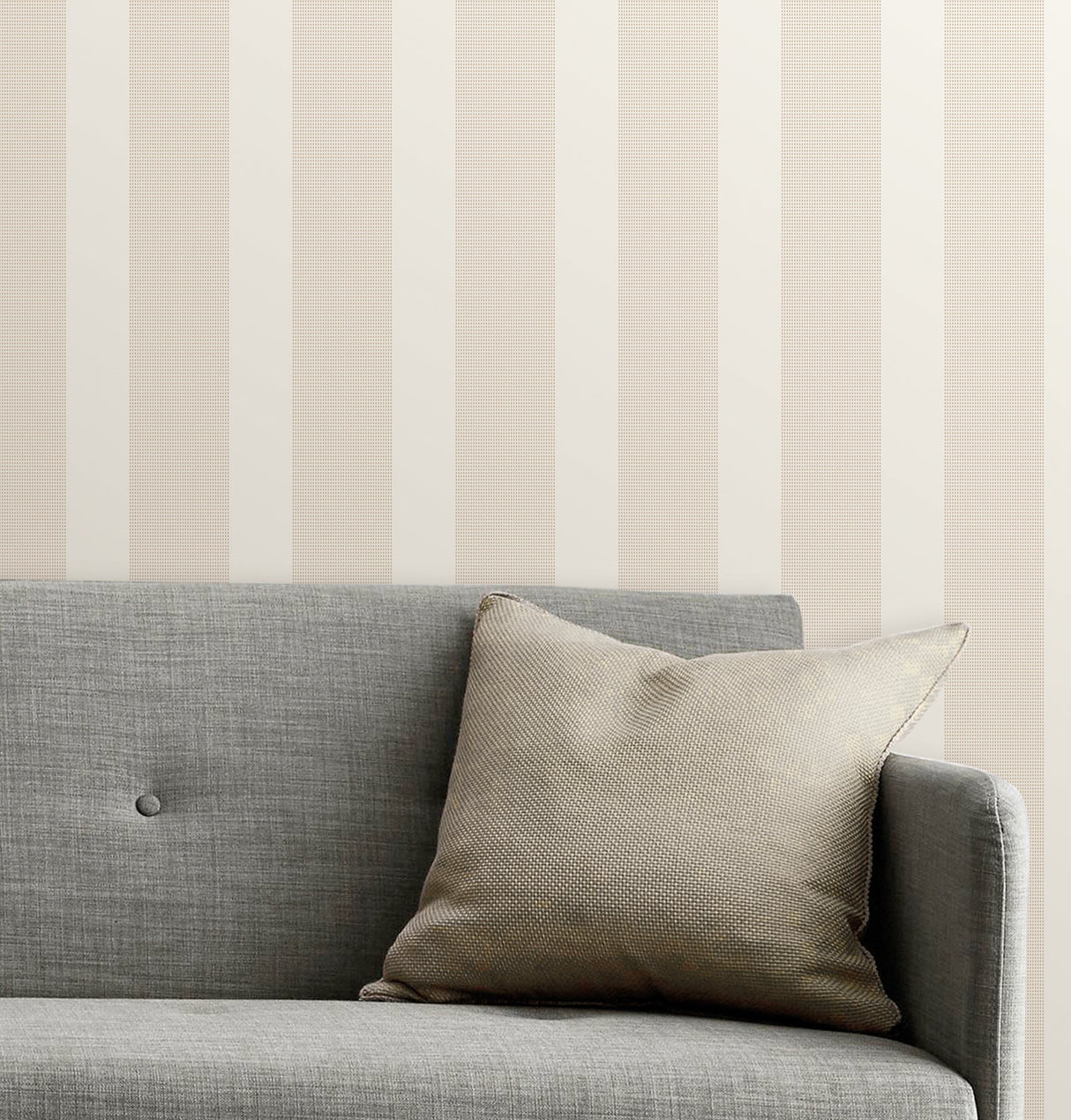 A-Street Prints 2889-25209 Visby Beige Stripe Wallpaper