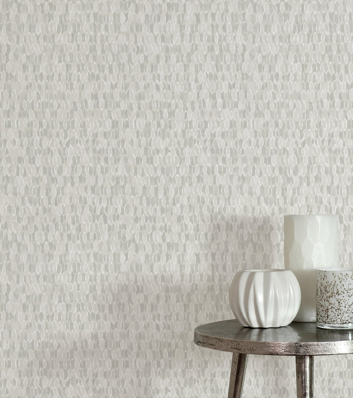 A-Street Prints 2889-25235 Nora Light Grey Abstract Geometric Wallpaper