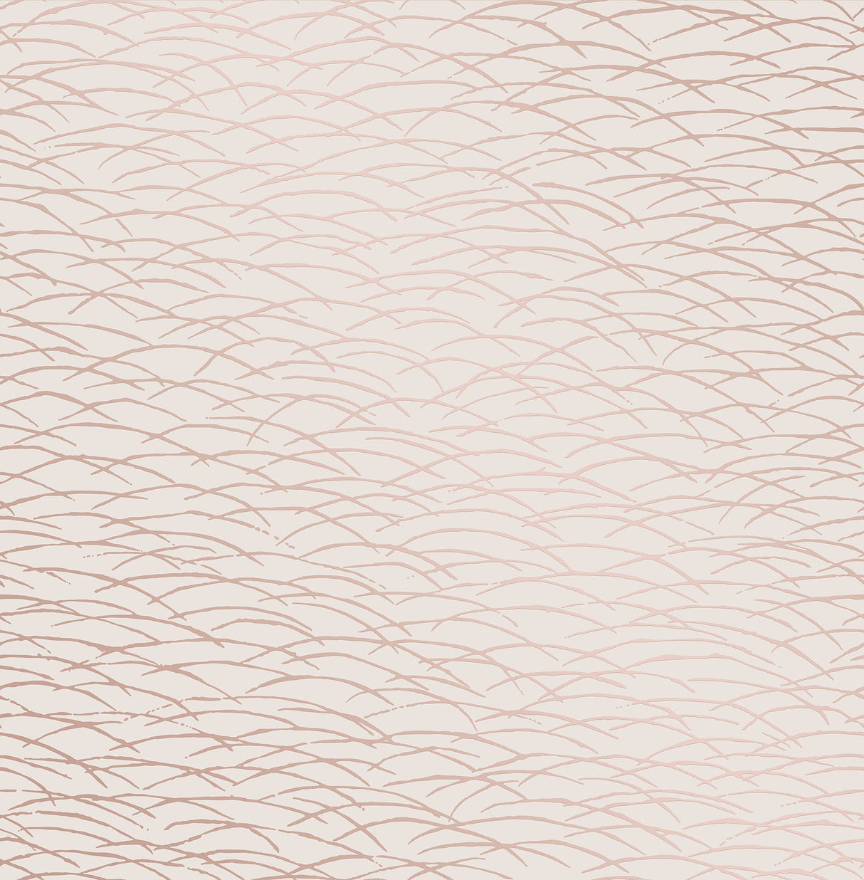 A-Street Prints 2889-25244 Hono Rose Gold Abstract Wave Wallpaper