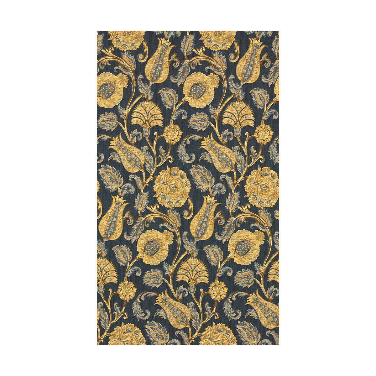 KRAVET COUTURE 28912.540.0 OUTER BANKS INDIGO Fabric - Eade's Wallpaper