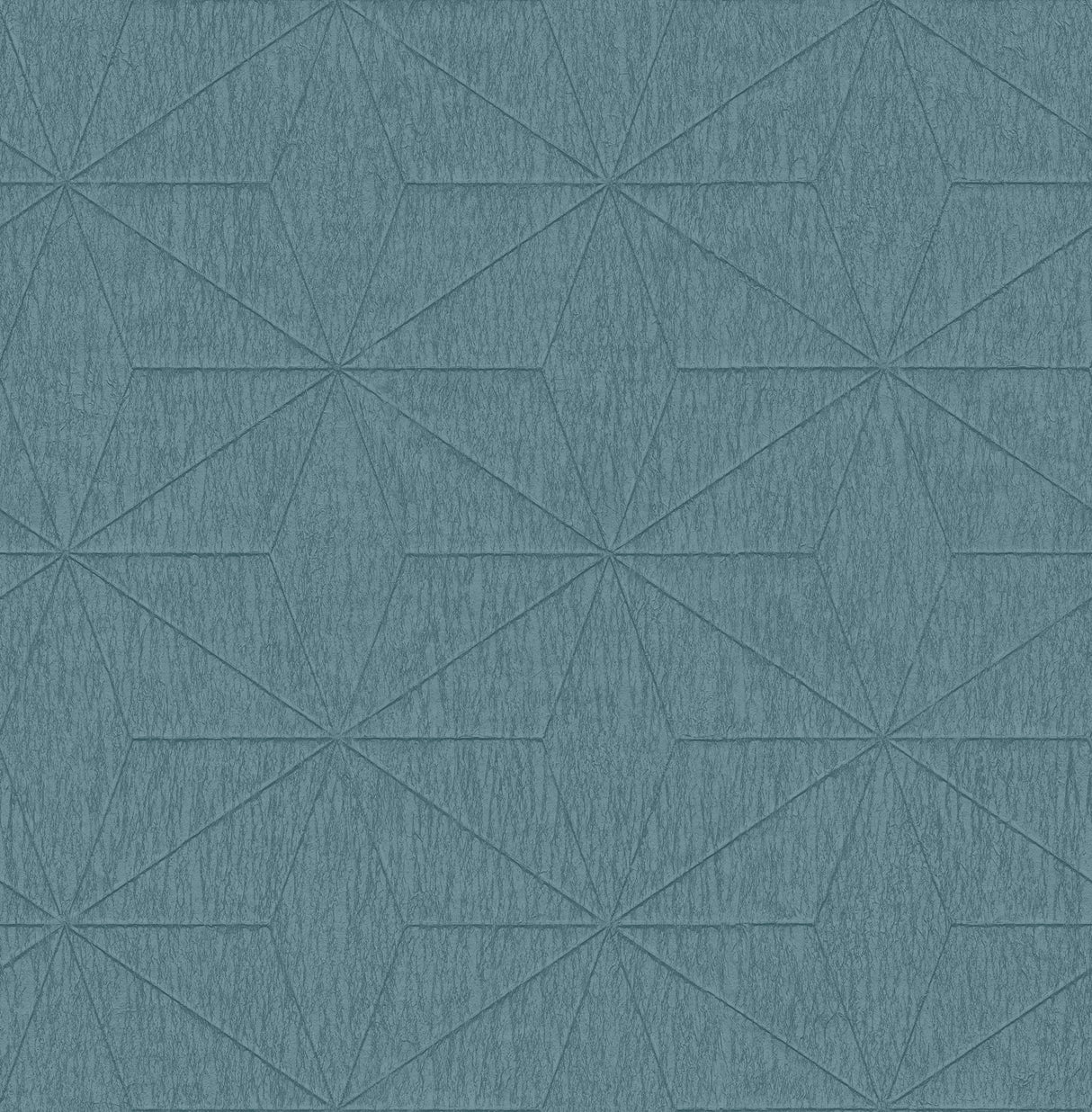 Decorline 2896-25342 Bernice Teal Diamond Geometric Wallpaper