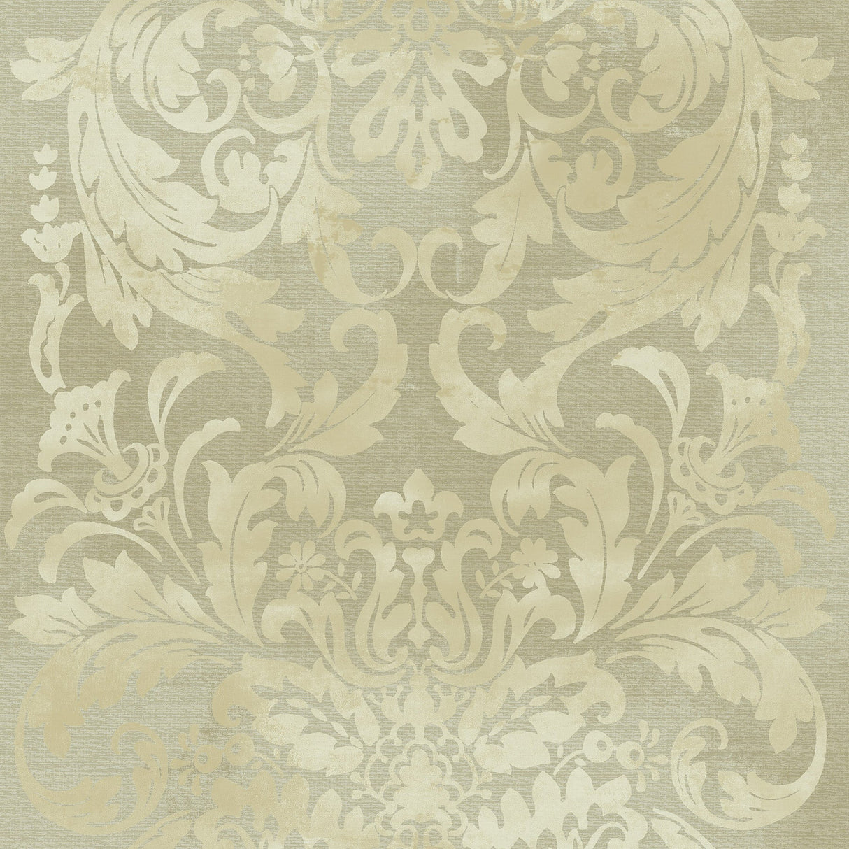 Fairwinds Studio 290-50207 Green Damask Wallpaper