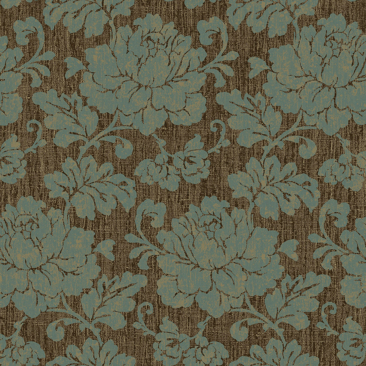Fairwinds Studio 290-50504 Brown Tonal Floral Wallpaper