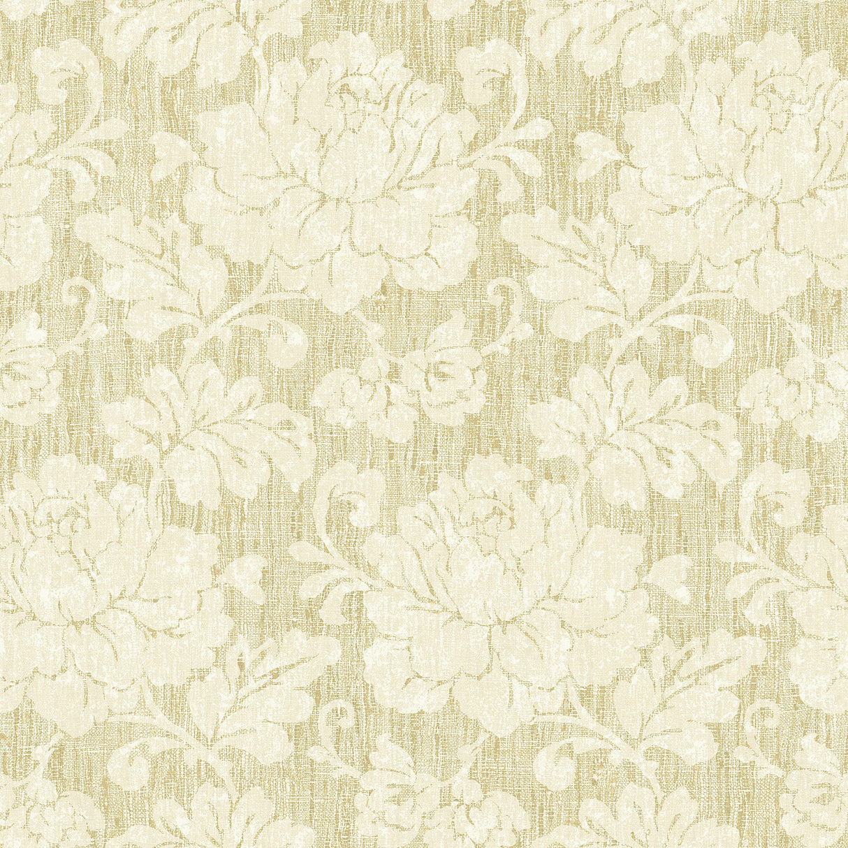 Fairwinds Studio 290-50507 Cream Tonal Floral Wallpaper