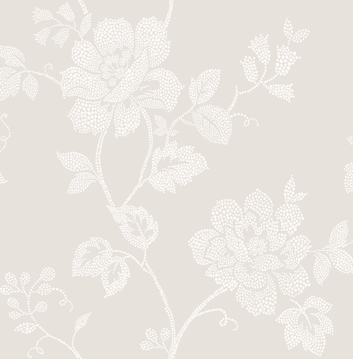 Fine Decor 2900-41282 Leonardo Grey Floral Wallpaper