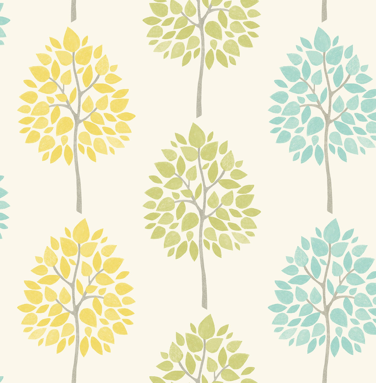 Fine Decor 2900-41592 Alder Cream Tree Wallpaper