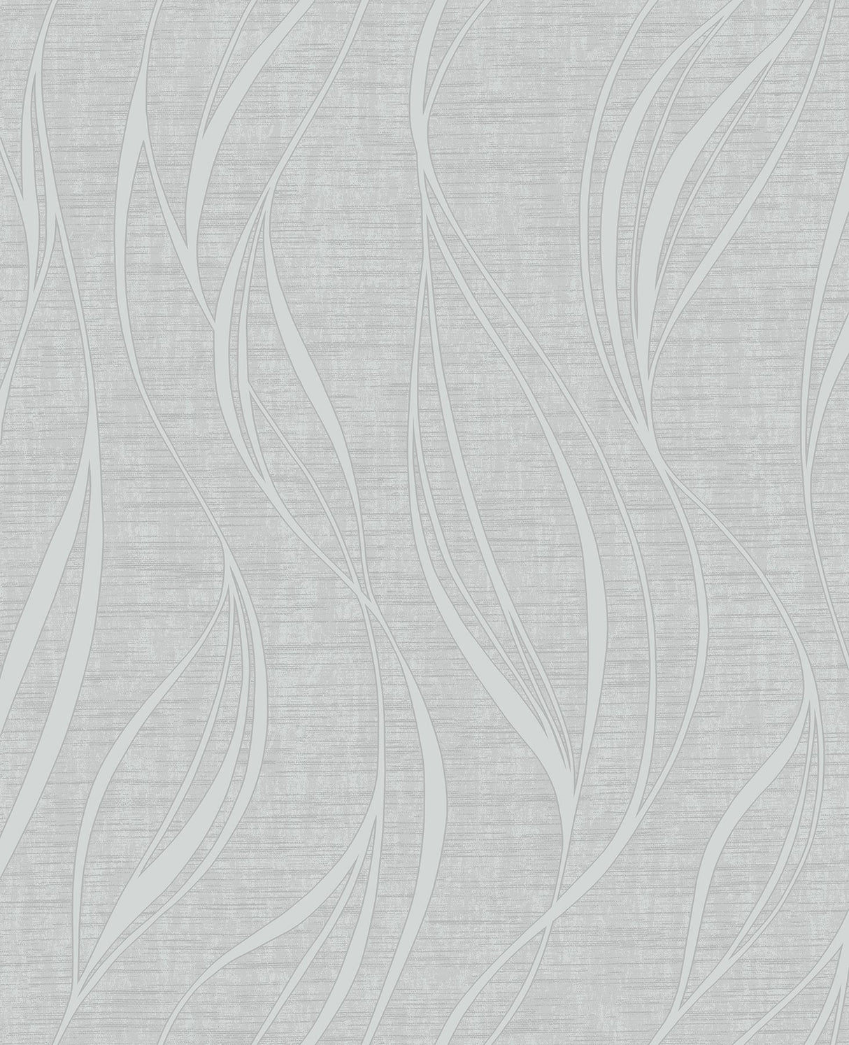 Fine Decor 2900-41740 Orson Silver Wave Wallpaper