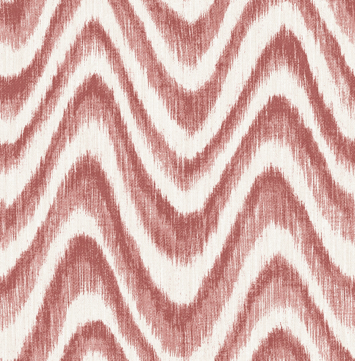 A-Street Prints 2901-25405 Bargello Red Faux Grasscloth Wave Wallpaper
