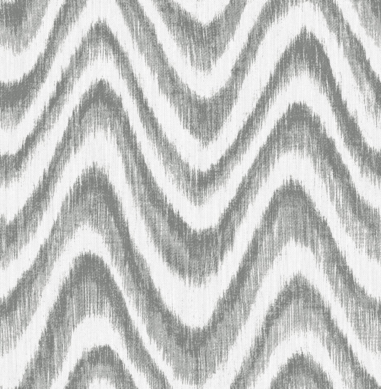 A-Street Prints 2901-25407 Bargello Grey Faux Grasscloth Wave Wallpaper