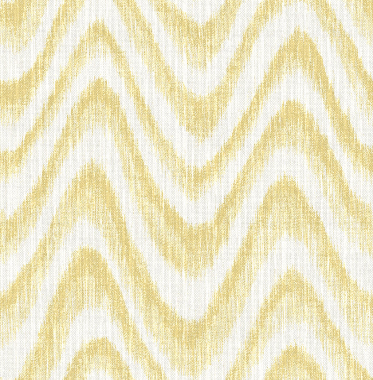A-Street Prints 2901-25409 Bargello Yellow Faux Grasscloth Wave Wallpaper