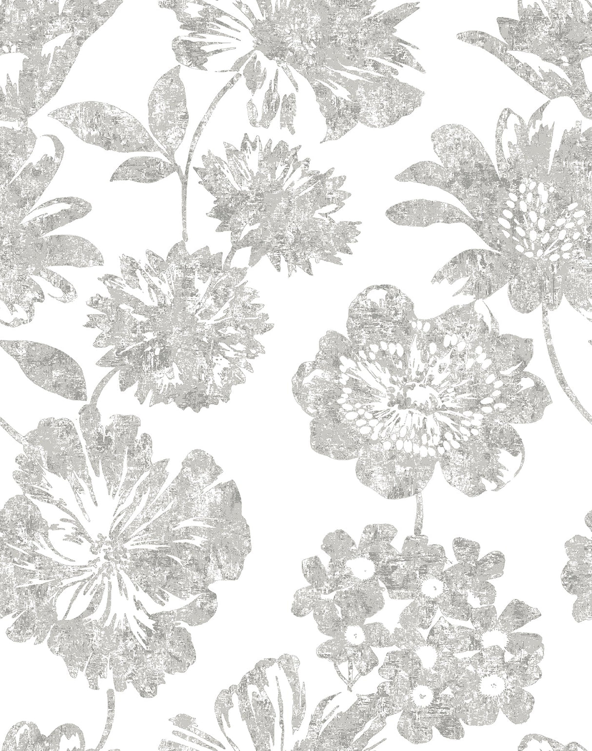 A-Street Prints 2901-25416 Folia Taupe Floral Wallpaper
