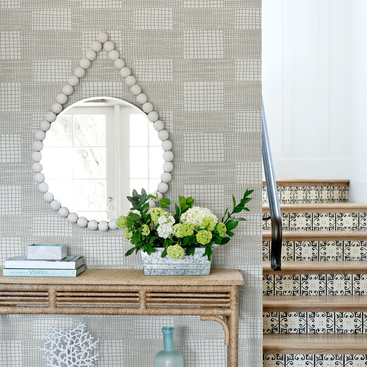 A-Street Prints 2903-25821 Maxwell Grey Geometric Wallpaper