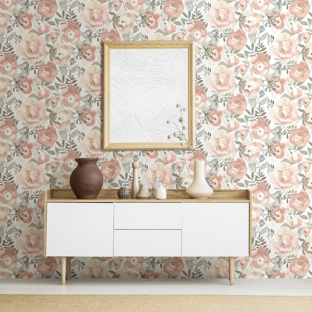 A-Street Prints 2903-25838 Orla Rose Floral Wallpaper