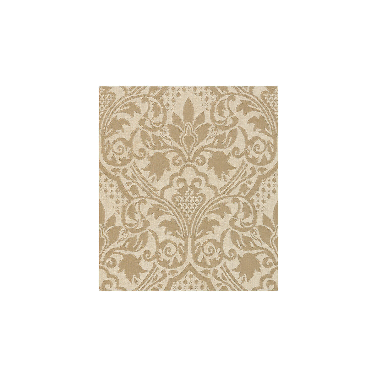 KRAVET COUTURE 29035.16.0 THE GOLD STANDARD BLANC Fabric - Eade's Wallpaper