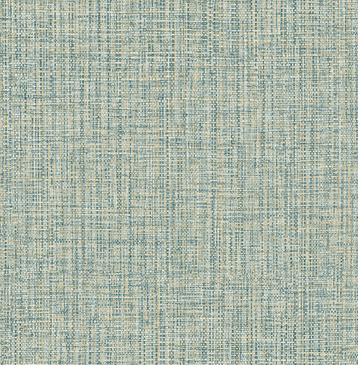 A-Street Prints 2908-24944 Rattan Teal Woven Wallpaper