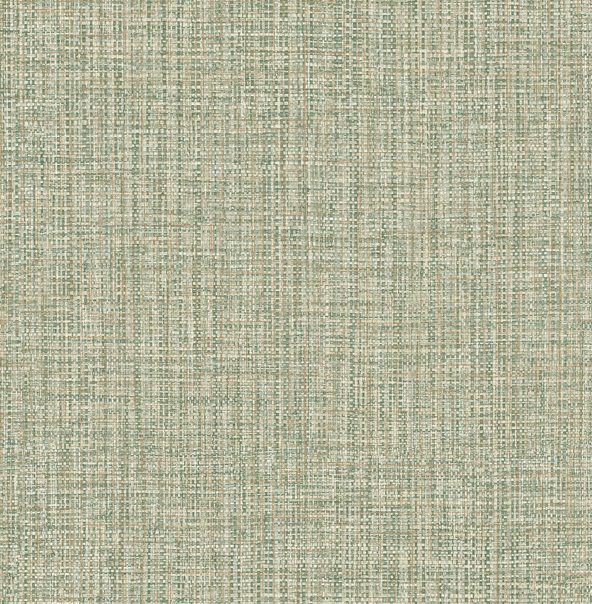 A-Street Prints 2908-24946 Rattan Green Woven Wallpaper