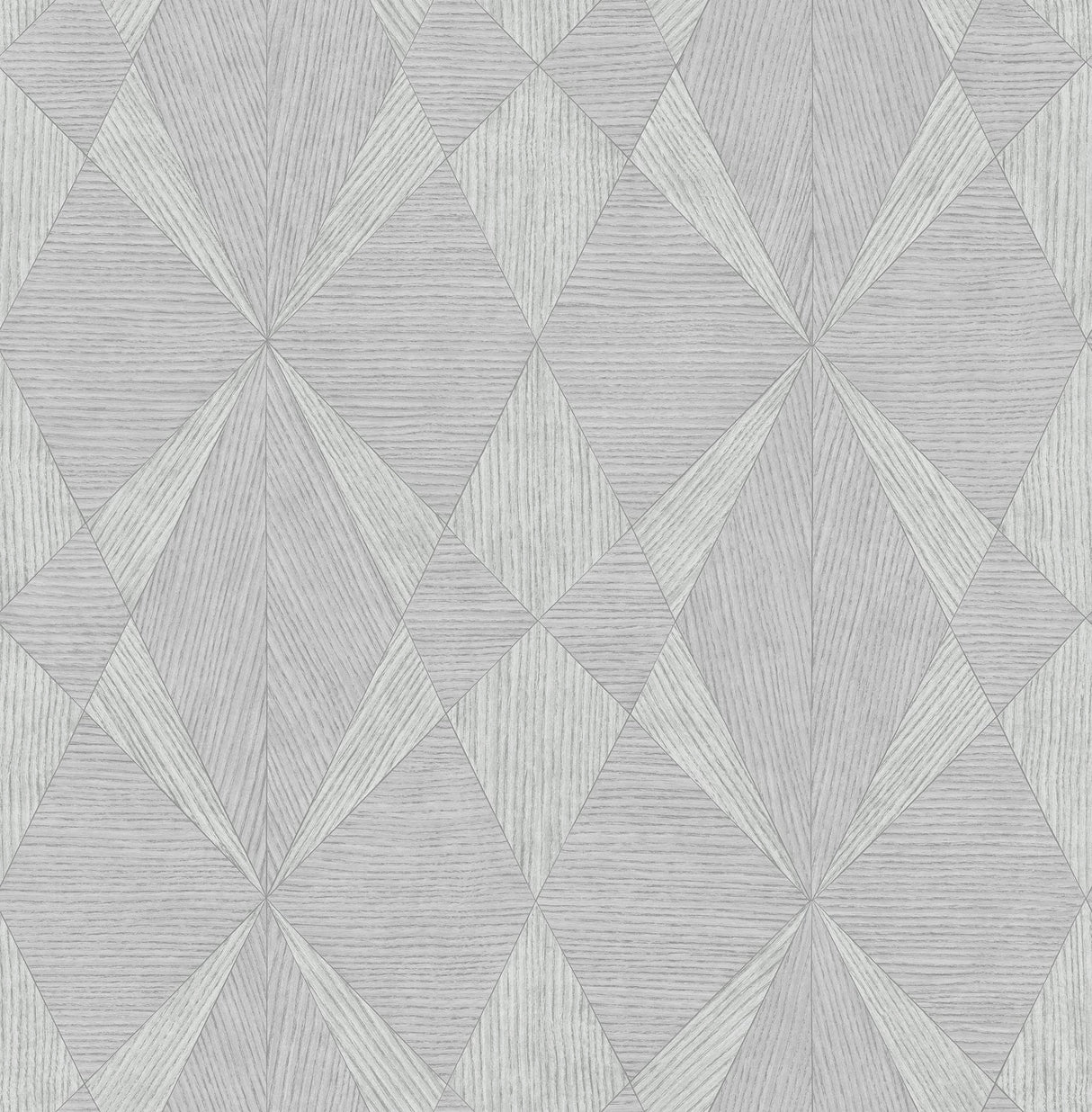 A-Street Prints 2908-25333 Intrinsic Silver Geometric Wood Wallpaper