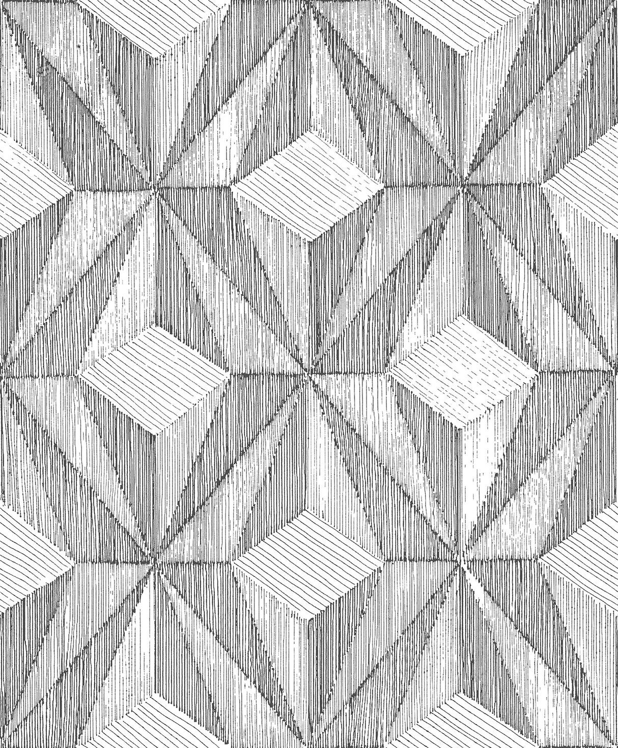 A-Street Prints 2908-87101 Paragon Black Geometric Wallpaper