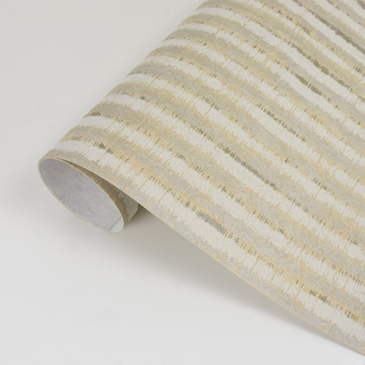 Brewster 2909-DWP0073-05 Annabeth Beige Distressed Stripe Wallpaper