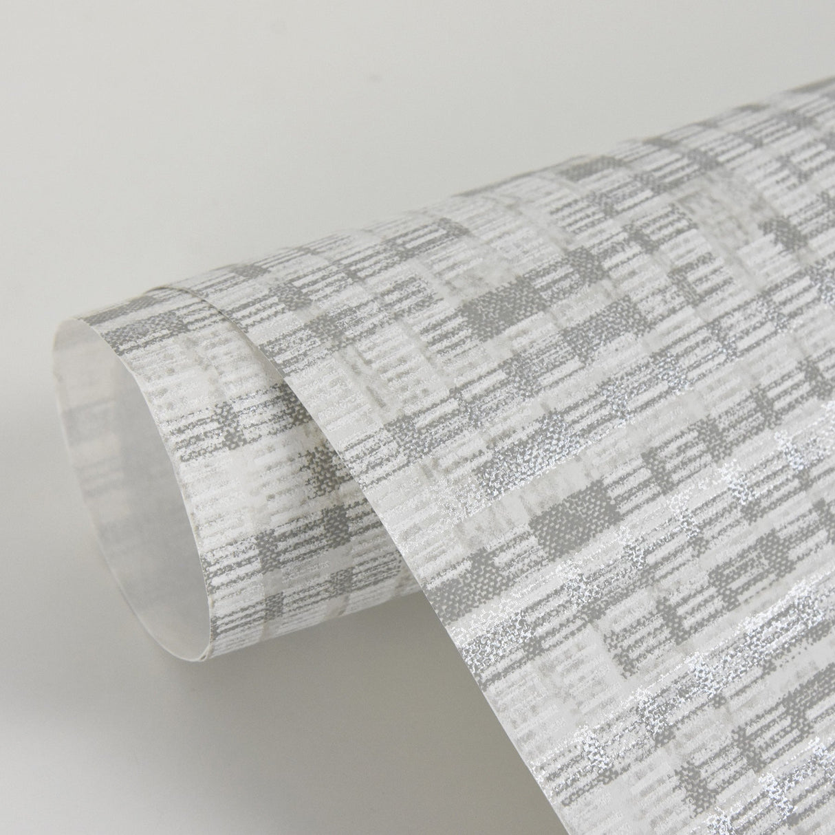 Brewster 2909-IH-23604 Clarice Neutral Distressed Faux Linen Wallpaper