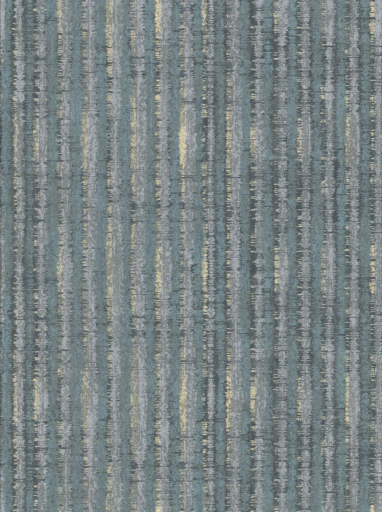 Brewster 2909-SH-13016 Annabeth Teal Distressed Stripe Wallpaper