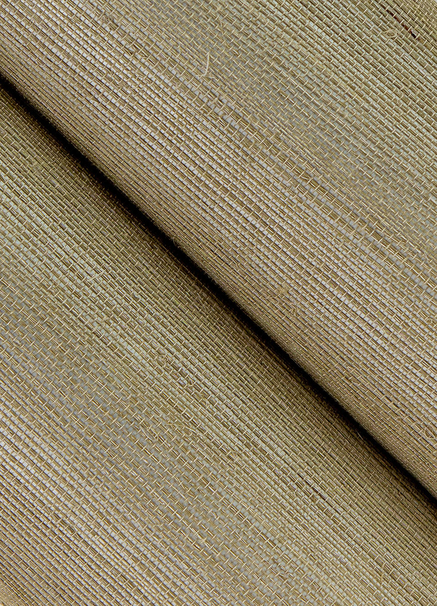 Eade’s Galan Silver Sisal Grasscloth Wallpaper Silver
