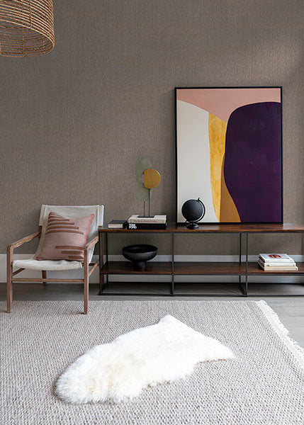 Eade’s Gaoyou Grey Paper Weave Wallpaper Grey