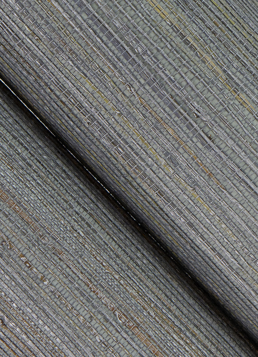 Eade’s Shandong Slate Grasscloth Wallpaper Slate
