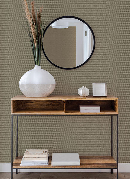 Eade’s Genji Brown Woven Wallpaper Brown