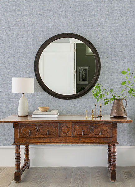 Eade’s Lihua Blue String Wallpaper Blue