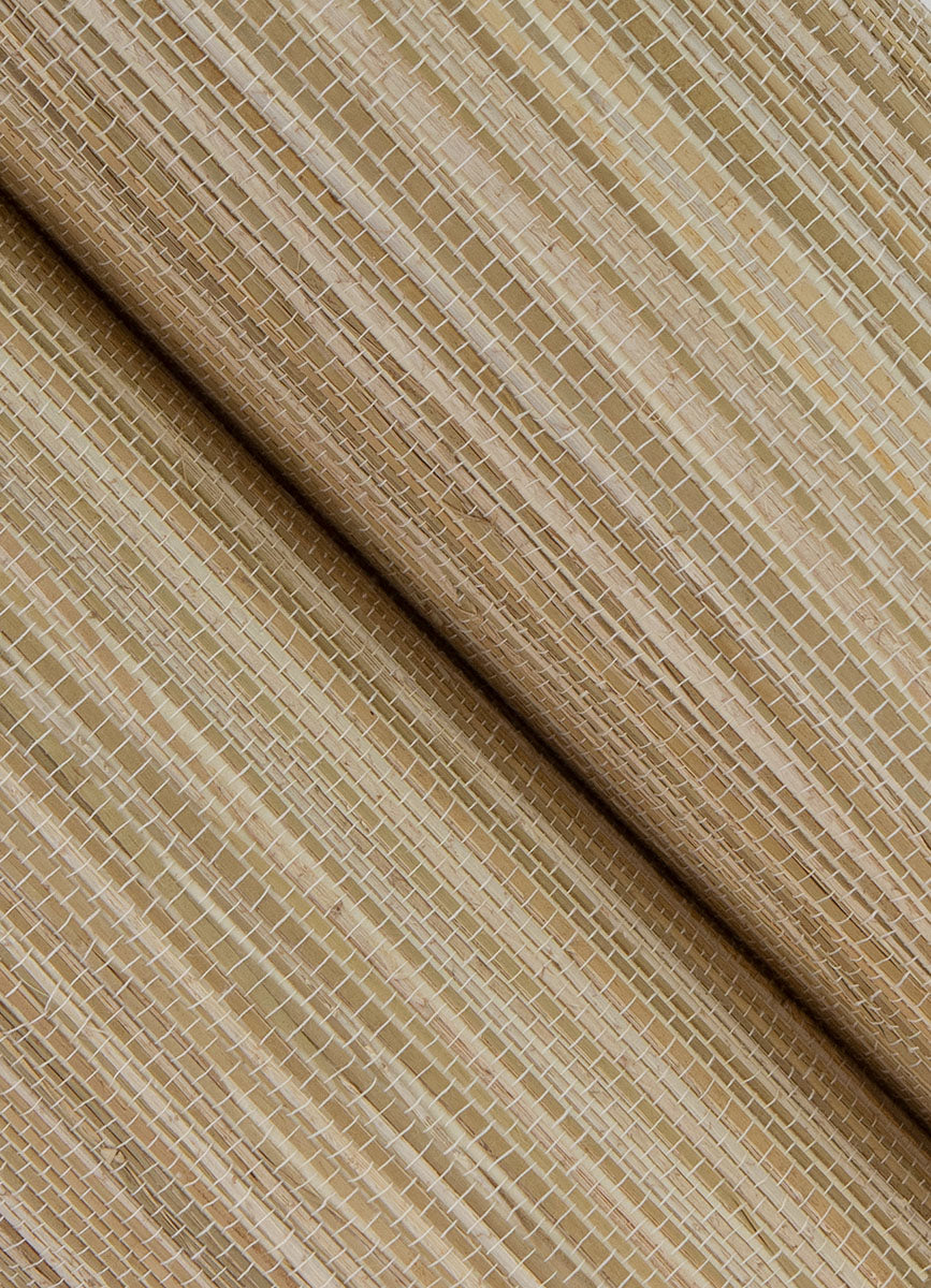 Eade’s Zhilan Olive Grasscloth Wallpaper Olive