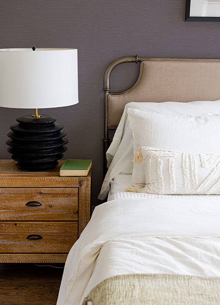 Eade’s Weici Lavender Sisal Wallpaper Lavender