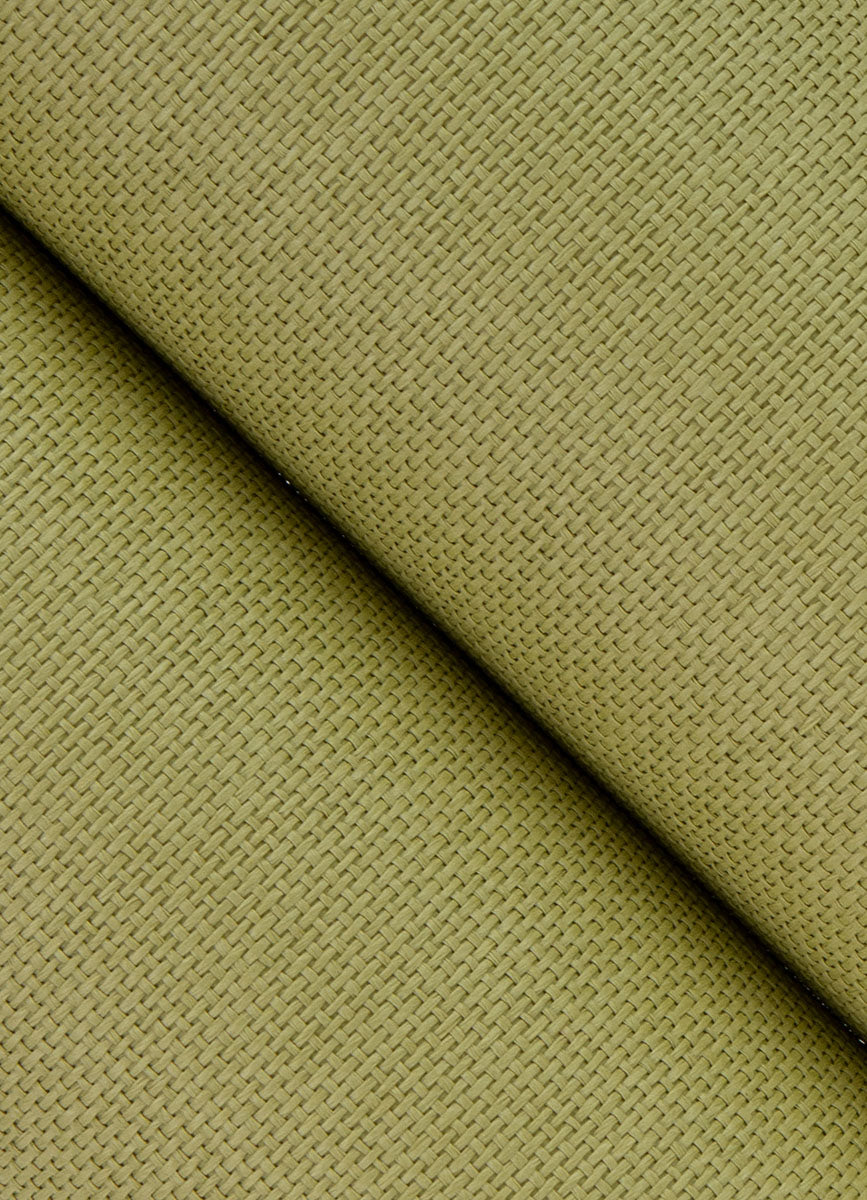 Eade’s Qiaohui Green Petite Weave Wallpaper Green