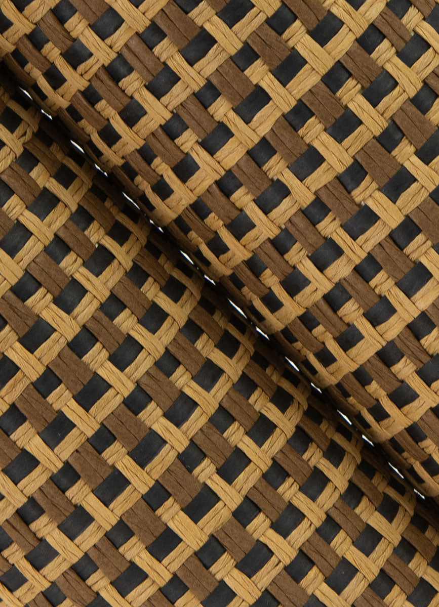 Eade’s Ruolan Black Woven Wallpaper Black