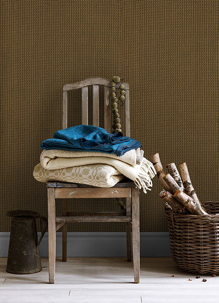 Eade’s Ruolan Black Woven Wallpaper Black