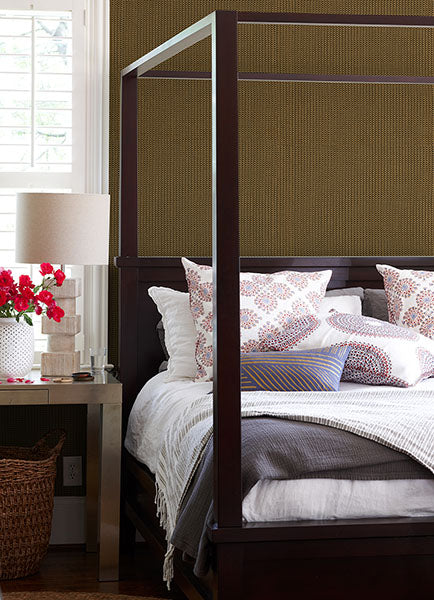 Eade’s Ruolan Black Woven Wallpaper Black