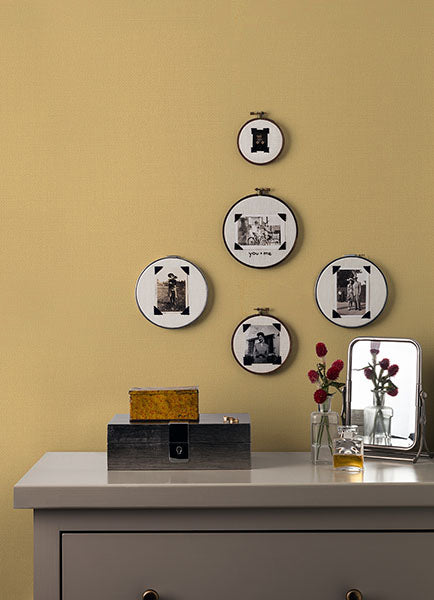 Eade’s Peizhi Khaki Basketweave Wallpaper Khaki