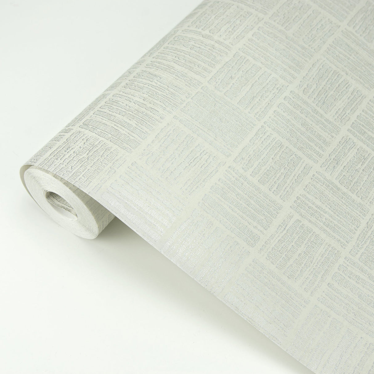 Brewster 2927-10502 Glint Cream Distressed Geometric Wallpaper