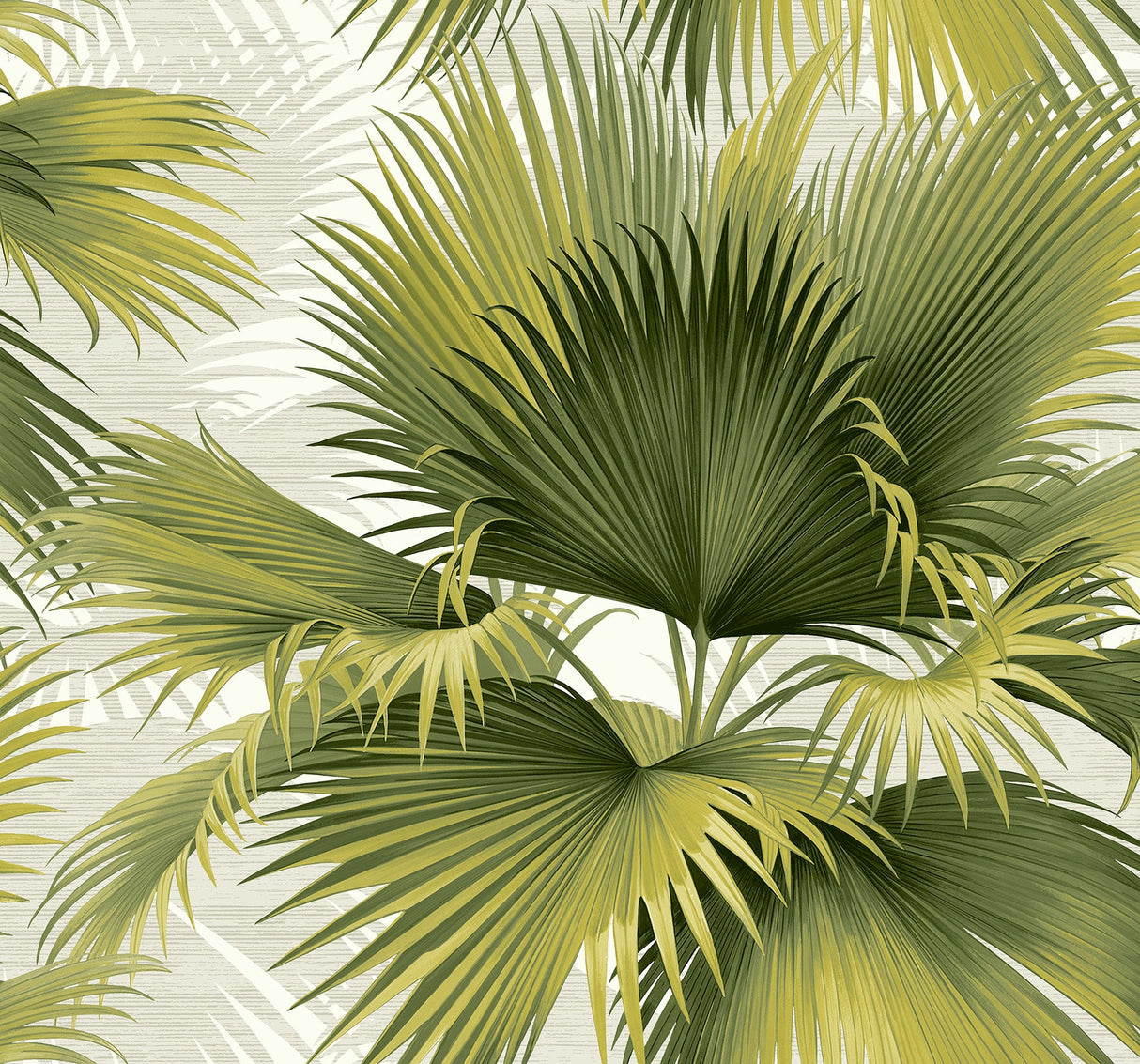 A-Street Prints 2927-40114 Summer Palm Green Tropical Wallpaper