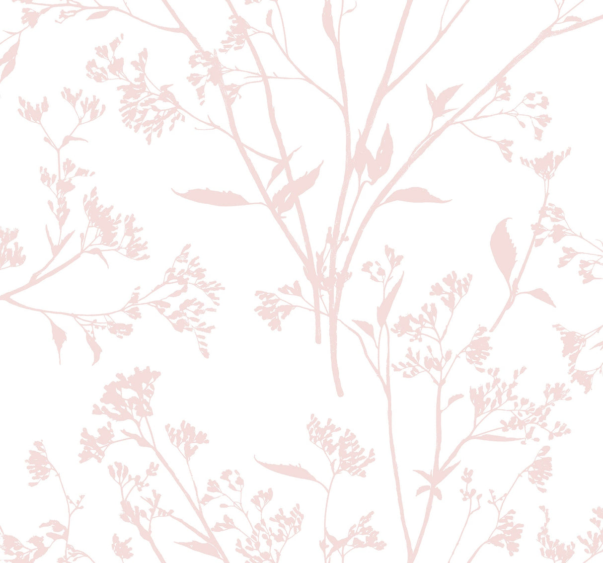 A-Street Prints 2927-80701 Southport Blush Delicate Branches Wallpaper
