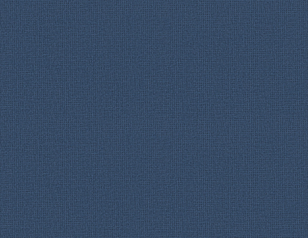 A-Street Prints 2927-81012 Marblehead Cobalt Crosshatched Grasscloth Wallpaper